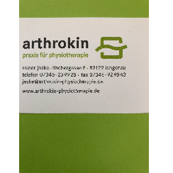Logo von arthrokin-physiotherapie rainer jeske 